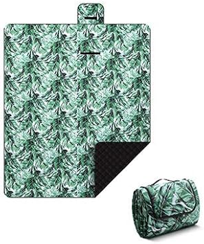 Amazon レジャーシート 厚手 0x0cm 150x0cm 防水 折りたたみ コンパクトピクニック マット 芝生のキャンプ用の野炊マット 厚手の携帯ピクニック布 防水テント防湿パッド 芭蕉の葉 0 0cm Tutu レジャーシート