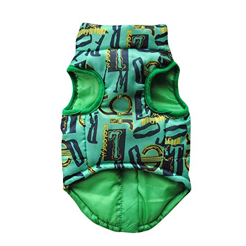 Cat Dog Coat Jacket Pet Supplies Clothes Winter Apparel Puppy Costume Autumn Winter Dog Rabbit Pig Thickened Small Dogs Pig Sweatshirt Dog Outfits Dogs Shirts Puppy Sweater Pet Coats (Green, S)