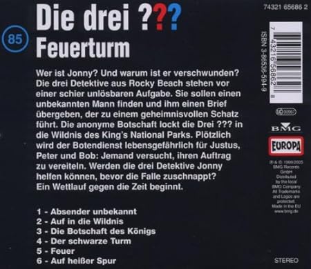 Die Drei 085 Feuerturm Drei Fragezeichen Cd Amazon Com Music