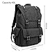Tocode Laptop Backpack, Business Travel Water Resistant Backpack College Student Bookbag for Women Men Fits Under 15.6 Inch Laptop and Notebook Black