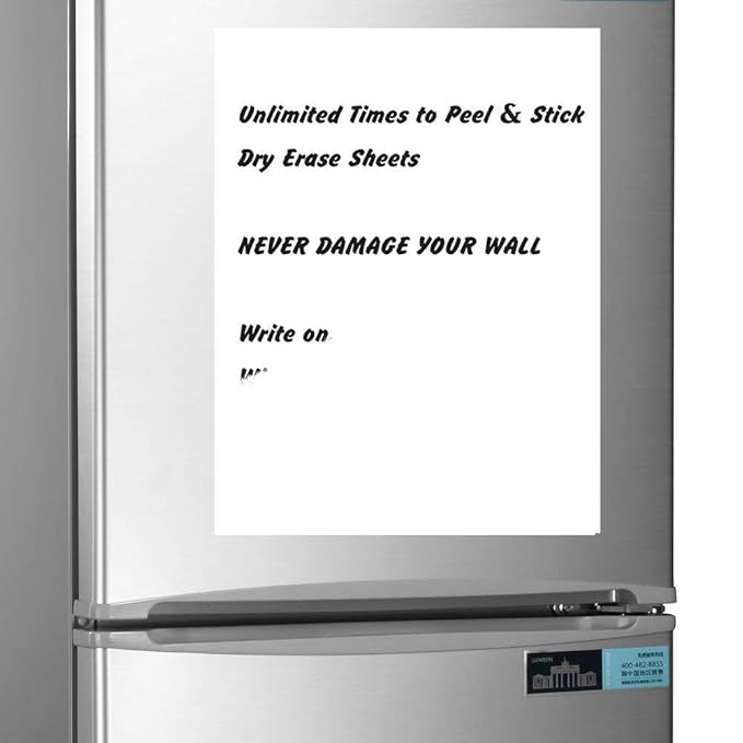 Lavable extraíble adhesivo Post It Memo Notas de borrado en seco ...