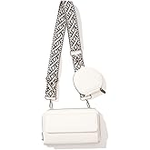 Cell Phone Crossbody Lanyard with Zipper Pouch PU Leather Crossbody Phone Bags Purses with Strap Wallet
