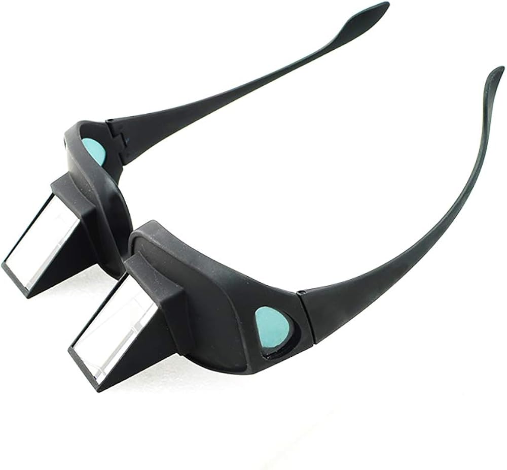 Lazy Glasses,New Bed Prism Spectacles Horizontal Lazy Glasses For