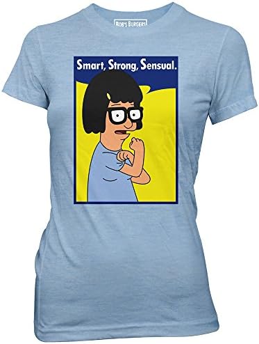 Bob's Burgers Smart Strong Sensual Tina Juniors T-Shirt