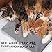 Pet Heating Pad for Cat Dog,Soft Electric Blanket Auto Temperature Control Waterproof Indoor,House Heater Animal Bed Warmer Heated Floor Mat,Whelping Supply for Pregnant New Born Pet