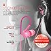 MEE audio Sport-Fi M6 Noise Isolating In-Ear Headphones with Memory Wire (Pink)
