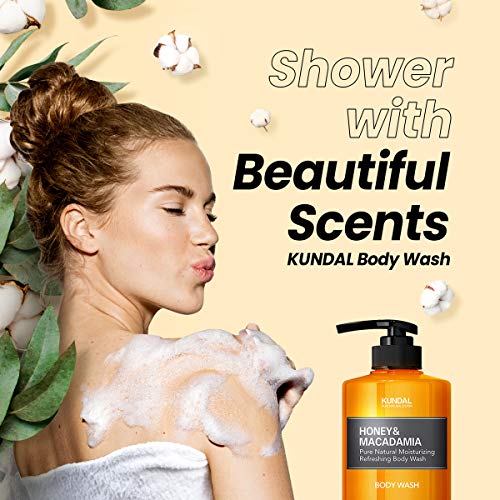 KUNDAL HONEY & MACADAMIA Natural Moisturizing Body Wash (Baby Powder