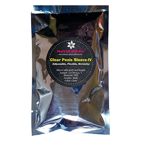 Crystal Penis Sleeve Cock Enlarger Extender Extensions Great Sexy Toy for Men (Penis sleeve-4)