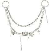 QTKJ Keychain for Women, Bag Charm, Hand-Woven Key Chain, Aesthetic Keychain, Bag Accessories Charms for Handbag, Backpack(Style 186