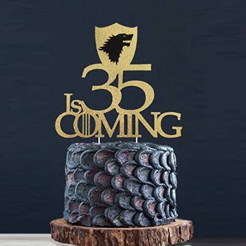 40, 30, 20 is Coming Cake Topper, Game of Thrones Cake Topper, Game of