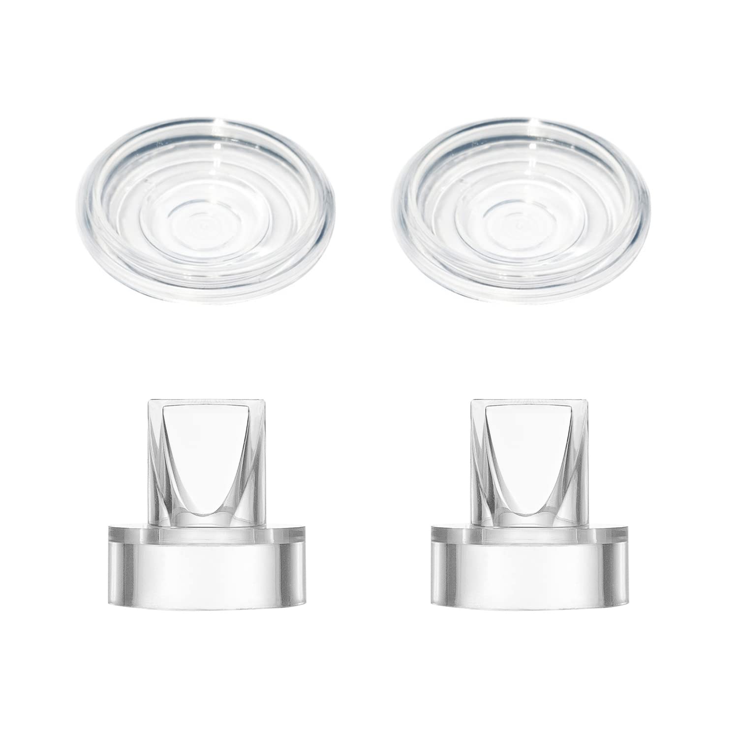 Photo 1 of Belmikal Duckbill Valve and Silicone Diaphragm Compatible with momcozy/TSRETE/PADRAM/LoveOfLive/OMFMF Wearable BreastPumps. Replace momcozy Pump Parts/Accessories. Use with Breast Pumps S9|S10|S12