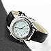 New English Talking Wristwatches English Voice Quartz Wristwatch Watch Leather Band for Blind Person Visually Impaired or The Elderly