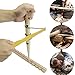 PSKOOK Bow Drill Kit Fire Starter, Primitive Wood, Survival Practice Friction Fire Tool for Scout Outdoor Activity Teaching, Outward Bound Training, Wildness Survival Beginner