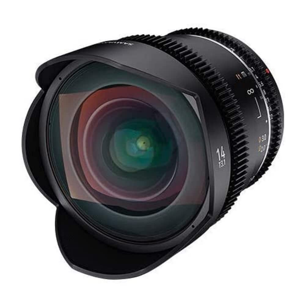 Samyang VDSLR 14mm T3.1 MK2 Manual Focus Cine Lens for Canon EF