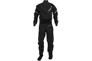 Drysuit Men's Front Zipper Sailing Standard Nylon Paddling,Kayaking Equipment Zipper,Waterproof Suit