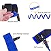 Anti Lost Wrist Link, ABOGALE Baby Child Anti Lost Safety Velcro Wrist Link (Blue)
