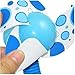 Safety Baby Clip-On Mini Stroller Fan USB Battery Dual Crib Cooling Fans - Blue