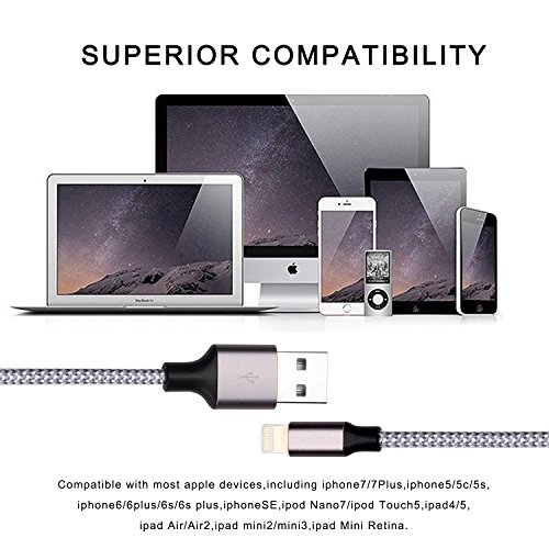 iPhone-Lightning-Cable3-Pack-iPhone-Charger-Nylon-Braided-Cord-to-USB-Cable-for-Phone-7-7-Plus66s6-plus6s-plus-5s5ciPad-iPad-mini-iPod-Nano-7silver