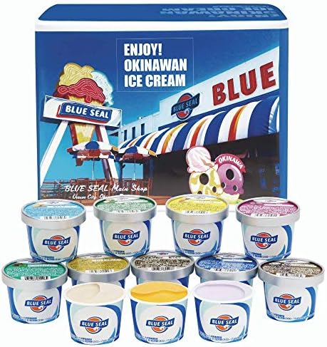 沖縄のアイスクリーム「ブルーシール詰合せギフト12」| blue seal アイス アイスクリーム クリスマスアイス 沖縄 ギフト ブルーシール