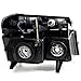 2004-2012 Colorado/Canyon Black Replacement Headlights w/Signal Lights Set Pair L+R 2005 2006 2007 2008 2009 2010 2011