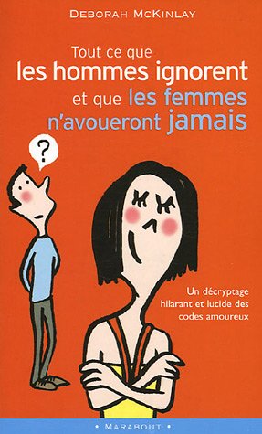 Tout ce que les hommes ignorent ... et que les femmes n'avoueront jamais by Beaulieu Denyse McKinlay Deborah (Mass Market Paperback)