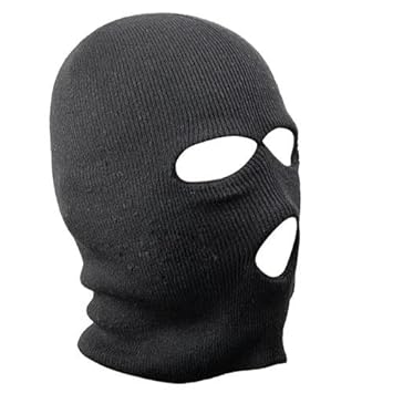ski hat with holes for eyes