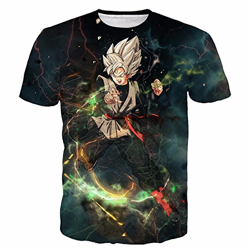 Harajuku 3d Print Men Tee Shirts Dragon Ball Anime Swag T Shirt Buy Online In India Liasoso Products In India See Prices Reviews And Free Delivery Over 4 000 Desertcart