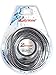 Zitriom Long Handheld Shower Hose 78 inches X 6.5 feet Stainless Steel Replacement with Chrome Finish - Detachable Extension Adapter with Brass Fitting