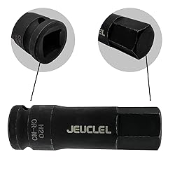 JEUCLEL 20mm Hex Impact Bit Socket, H20 1/2-Inch