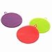 NUOMI Silicone Dish Sponge Washing Brush Scrubber 5 Pack Household Cleaning Sponges, Antibacterial Mildew-Free Brushes