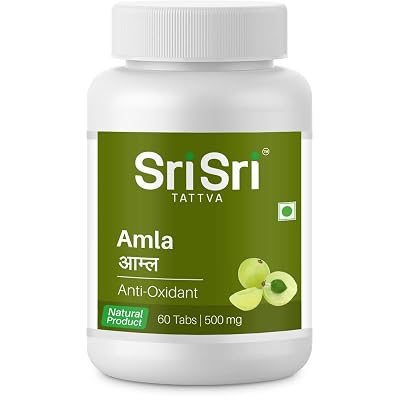 Sri Sri Tattva Amla Tablet, 500mg Pack of 3