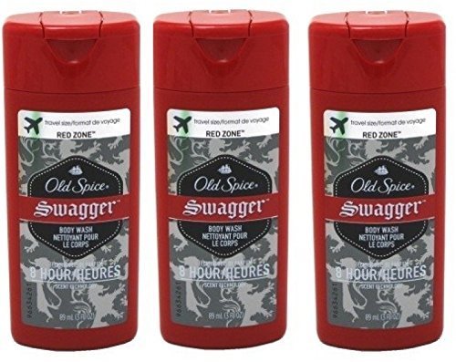 Old Spice Swagger Red Zone Body Wash Travel Size 3 Oz (Pack Of 3) - //coolthings.us