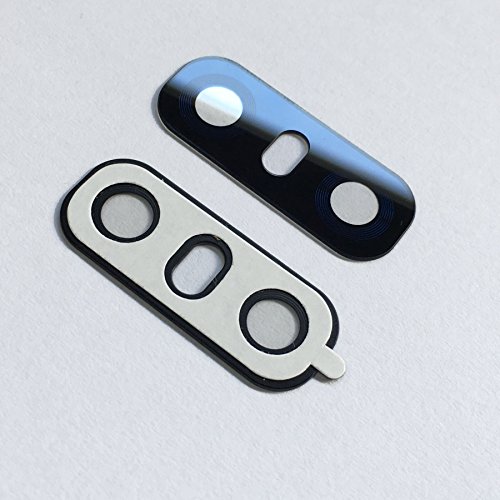 1 Black Eaglestar New G6 True Glass Rear Camera Cover Lens Replacement for LG G6 US997 VS988 H870DS With Adhesive Tape