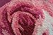 USTIDE Pink Rose Rug, Rustic Flower Carpet, Handmade Romantic Non- Slip Area Rugs, Doormat for Bathroom Living Room/Bedroom, Small Bath Rug (1.97FTx2.3FT)