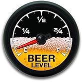 LINNI'S VINYL BANNERS 2 pcs Beer Level Funny Beer Cooler Warning Decal Sticker