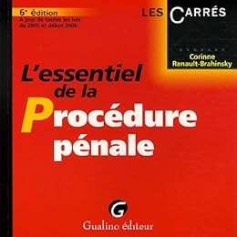 L' essentiel de la procédure pénale