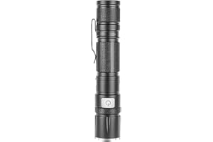 Small LED Flashlight, Waterproof and with Adjustable Brightness, Authentic Compact Design.