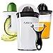 Spiralizer Vegetable Spiral Slicer with Juicer and Peeler Bundle - 2-IN-1 Veggie Cutter Zucchini Noodle Pasta Maker for Healthy Spaghetti Zoodles - Best Kitchen Spiralizers Julienne Vegetables