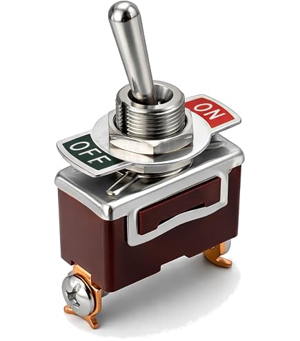 Eaton 8530K32 Toggle Switch, Econoswitch Sealed, Spade Terminals