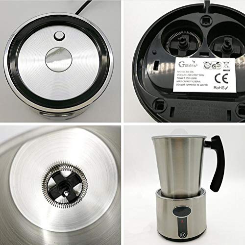 ALK Elektrischer Milchaufschäumer, Erwärmen Und Aufschäumen Für Heiße Und Kalte Milch, Geräuschloser Betrieb… – Bild 6