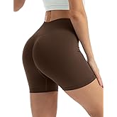 SPRIMEMONG Women's Workout Shorts High Waist Scrunch Butt Gym Booty Shorts