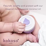 Kokoso Baby Organic Coconut Oil 200ml Moisturising Natural Baby Oil view 2