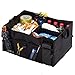 JS LifeStyle Car Trunk Pocket Auto Organizer -Premium Oxford Nylon 3 Compartments with Side Pocket 21 inch x 15 inch x 10 inch