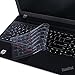 Folox Keyboard Cover Protective Skin for Lenovo Thinkpad E531 E540 E555 E560 E565 E570 E575 W540 W541 W550 W550s L560 L570 T550 T560 P50 P51 P70 P71 Laptop (Only for US Layout)