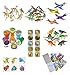 M & M Products Online Dinosaur Toy Set - 78 Pieces Featuring Realistic Dinosaur Figures and Popular Dinosaur Toys - Perfect as a Gift Set, for Classrooms, Party Favors, or Pinata Prizes