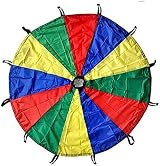 GSi Kids Play Parachute Rainbow 30ft Parachute Toy Tent Game view 9