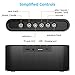 Evetebol Bluetooth Speakers, 6W Touch Speakers, Bluetooth V4.2 Wireless Speaker with Super Bass, Treble, Surround Sound, Noise Reduction Microphone - Support TF Card, USB Disk, 3.5mm AUX Input