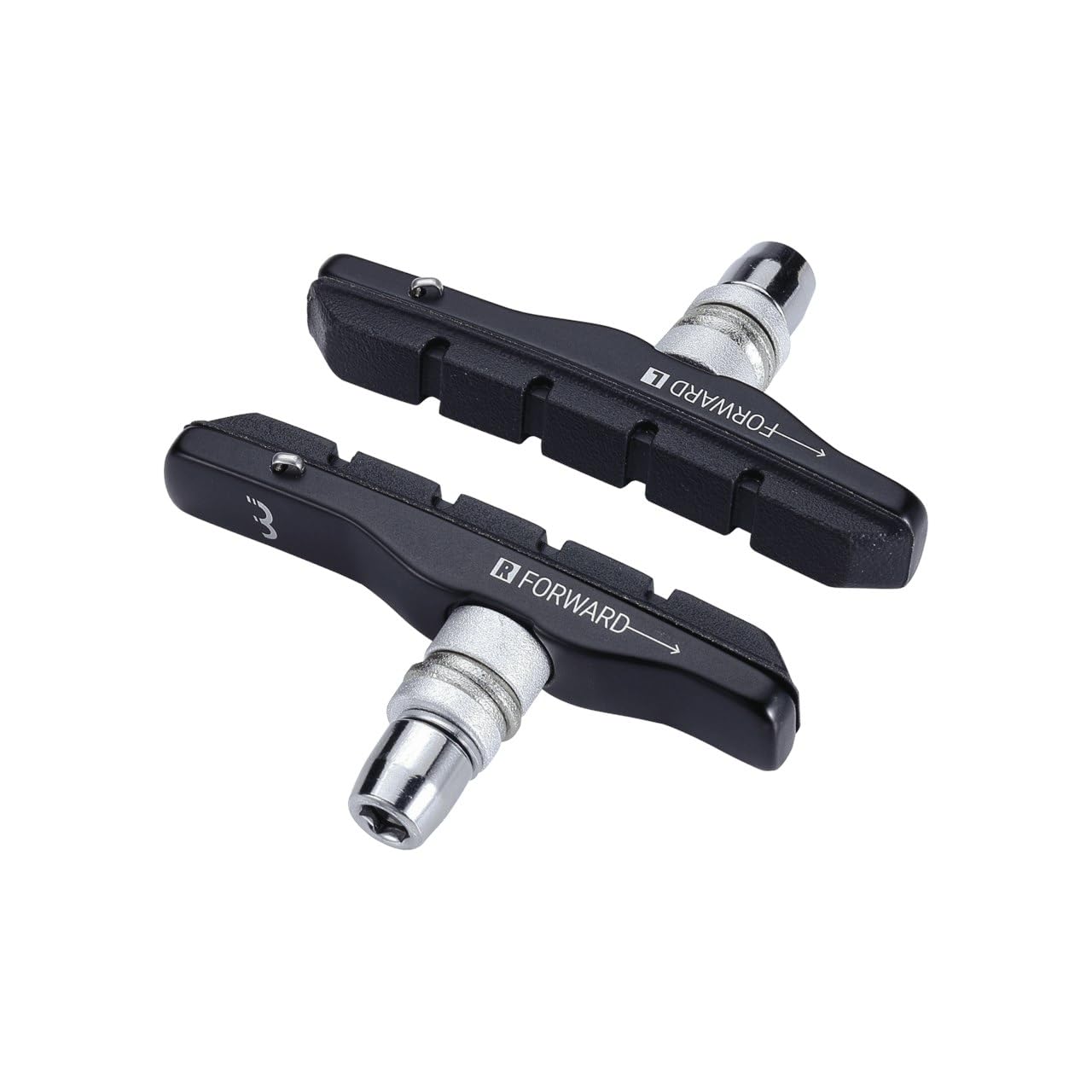 BBB Brake Pads Crossstop Cartridge, Set Of 4, Black
