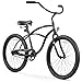 Firmstrong Urban Man Single Speed Beach Cruiser Bicycle, 24-Inch, Matte Blackthumb 1