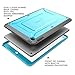 iPad Mini 3 Case, SUPCASE [Heavy Duty][Unicorn Beetle PRO Series] Full-body Rugged Hybrid Protective Case Cover with Built-in Screen Protector for iPad Mini 3 [2014 Release with Touch ID](Blue)